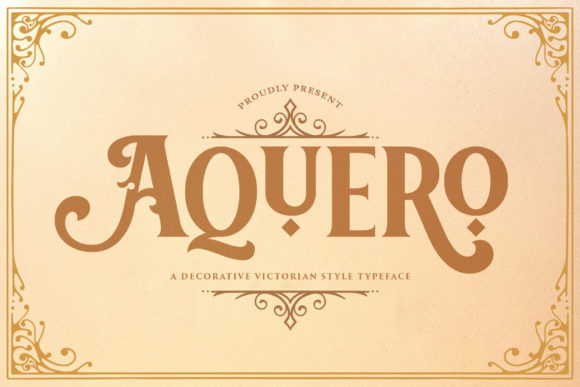 Aquero: A Vintage Blackletter Font for Distinctive Web Design