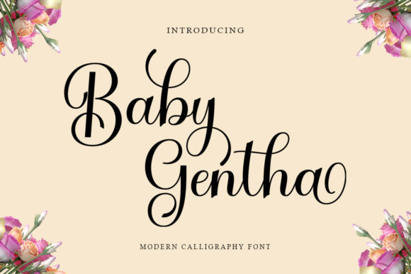 Baby Gentha: A Thoughtful Script Handwritten Font for Editorial Design