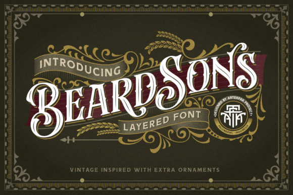 Beardsons: A Vintage Font for Modern Campaigns