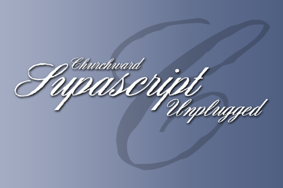 Churchward Supascript: A Delicate Script Font for Handmade Brands
