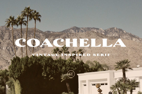 Coachella Serif Font for Handmade Labels & Printables
