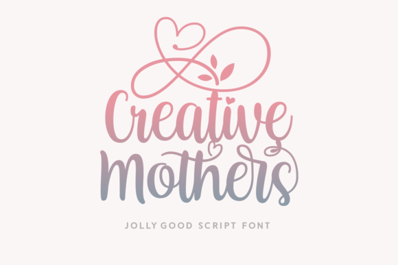 Creative Mothers: A Thoughtful Script Font for Editorial Design