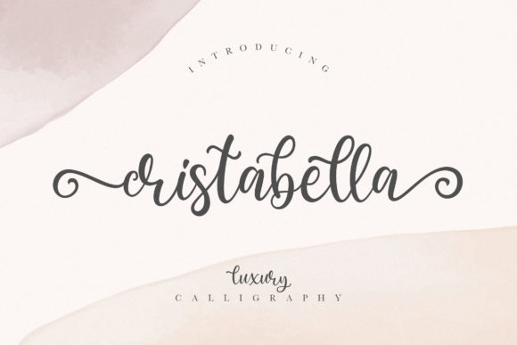 Cristabella: A Refined Handwritten Font for Authentic Brand Identity