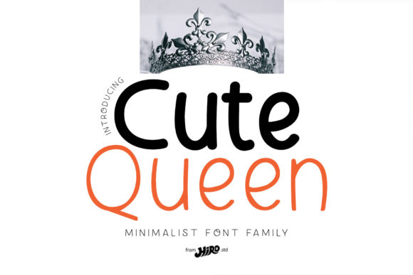 Cute Queen Font: A Minimalist Handwritten Typeface for Small Businesses