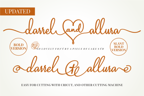 Darrel Allura Bold: A Script Font for Modern Web Design