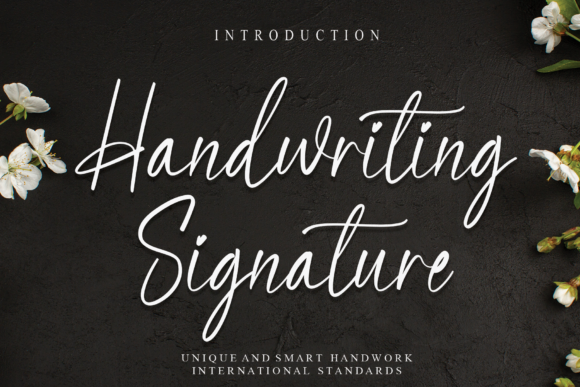 Handwriting Signature: A Script Handwritten Font That Feels Human