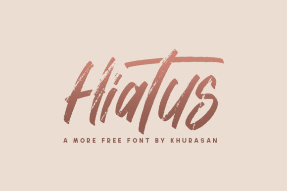 Hiatus: A Modern Handwritten Font for Handmade Charm