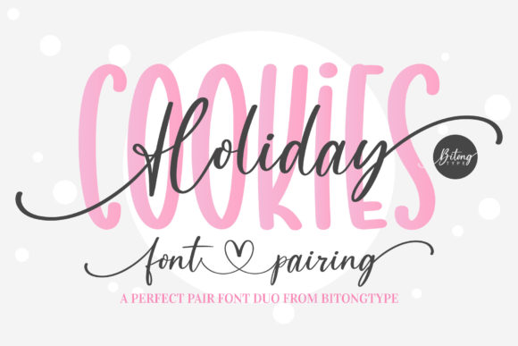 Holiday Cookies: A Delicate Script Font for Digital Charm