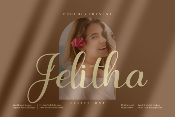 Jelitha: The Perfect Script Font for Handmade Creations