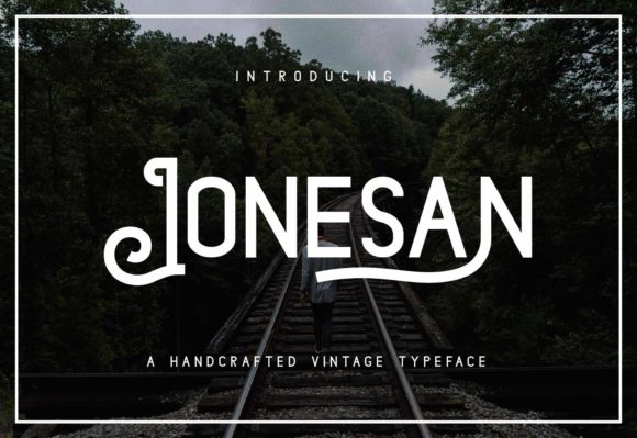 Jonesan: A Vintage Display Font That Fits Real Web Projects