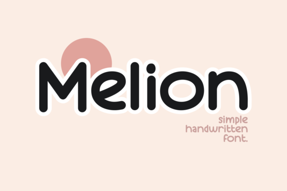 Meet Melion: A Chalkboard-Style Handwritten Font for Digital Design