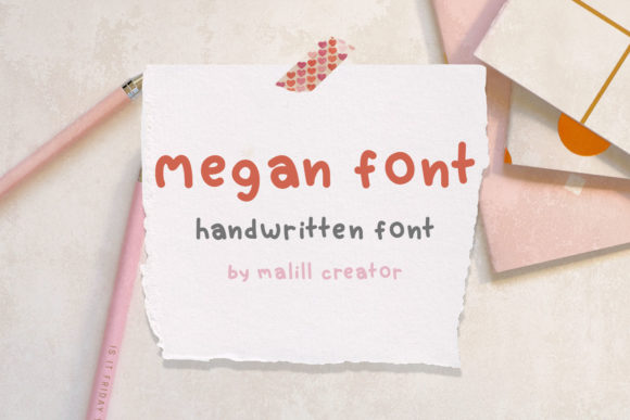 Megan Font: A Warm, Handwritten Display Typeface for Digital Brands