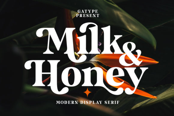 Milk and Honey: A Serif Font That Feels Like Home