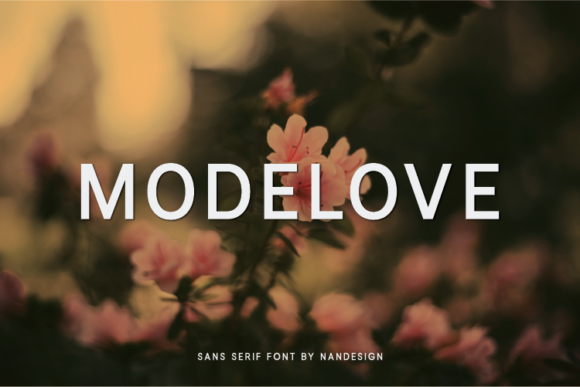 Modelove: A Versatile Sans Serif for Editorial Design