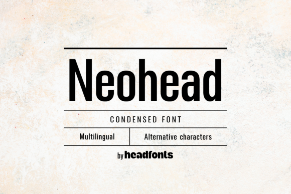 Neohead: A Clean Sans Serif Font for Digital Clarity