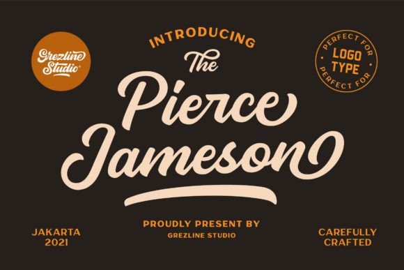 Pierce Jameson: A Serif Font That Elevates Your Handmade Creations