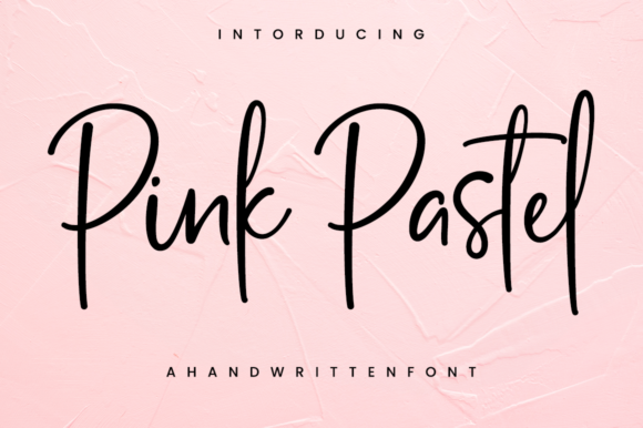 Pink Pastel: A Script Font That Elevates Brand Voice