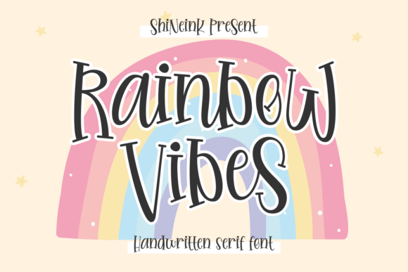 Rainbow Vibes: A Serif Font That Brings Color to Branding