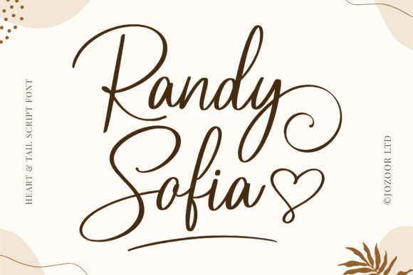Randy Sofia: A Thoughtful Script Typeface for Editorial Warmth