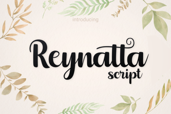 Reynatta: The Elegant Script Font That Elevates Marketing Visuals
