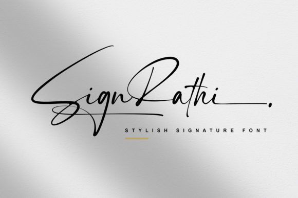 Sign Rathi: The Perfect Font for Small Business Branding