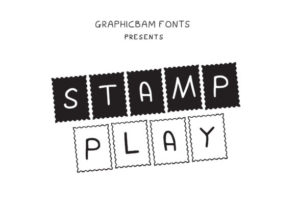 Stamp Play: A Decorative Font That Feels Like Hand-Stamped Joy